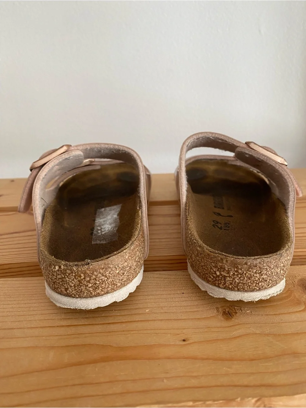 Birkenstock Arizona Kids Electric Metallic Copper Sandals 11